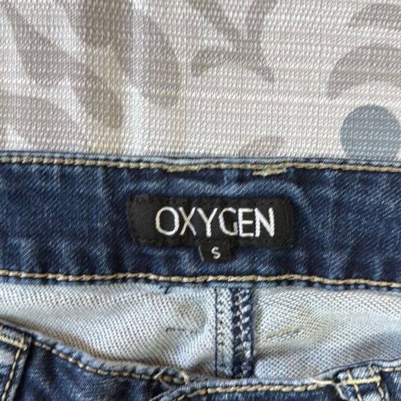 Women’s Oxygen jeans style stretch leggings sz Small - Picture 4 of 5